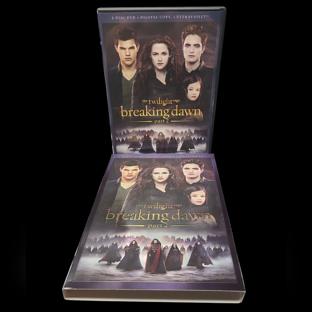 DVD "THE TWILIGHT SAGA BREAKING DAWN" PART 2